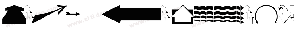 Peax Webdesign arrows字体转换